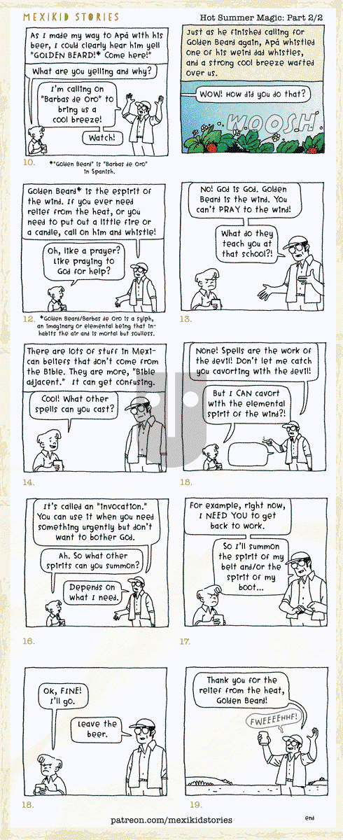 Mexikid Stories on Friday March 24, 2023 Comic Strip