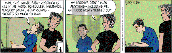 Luann on Monday March 24, 2025 Comic Strip