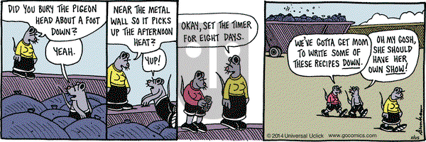 Overboard on Tuesday November 25, 2014 Comic Strip