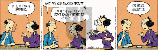 Baldo on Tuesday August 9, 2005 Comic Strip