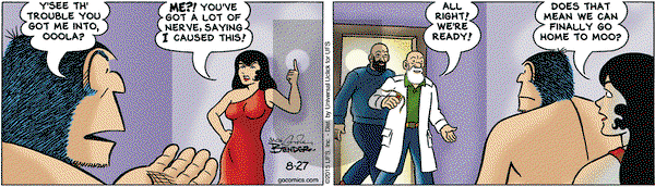 Alley Oop on Thursday August 27, 2015 Comic Strip