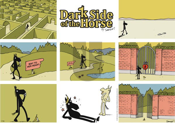 Dark Side of the Horse on Sunday July 19, 2020 Comic Strip