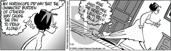 Rose is Rose on Saturday November 26, 2005 Comic Strip