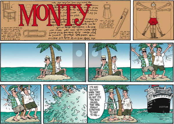 Monty on Sunday December 11, 2016 Comic Strip