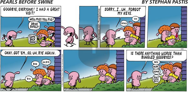 Pearls Before Swine on Sunday March 29, 2015 Comic Strip