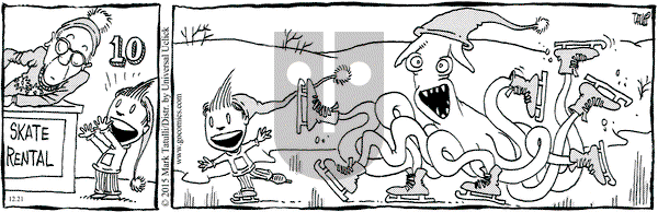 Lio on Monday December 21, 2015 Comic Strip