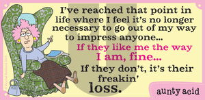 Aunty Acid on Monday July 13, 2015 Comic Strip