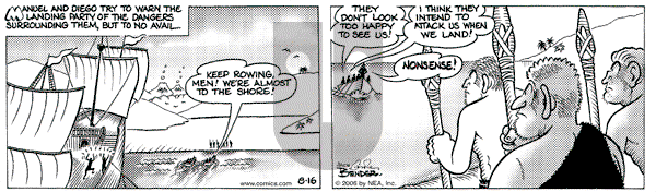Alley Oop on Friday October 27, 2006 Comic Strip