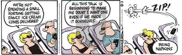 Betty - Wednesday August 3, 2022 Comic Strip