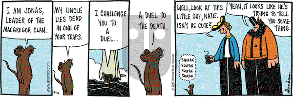 Overboard on Wednesday April 12, 2006 Comic Strip