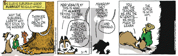 Over the Hedge on Friday March 9, 2007 Comic Strip