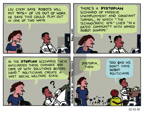 Ted Rall on Wednesday December 14, 2016 Comic Strip