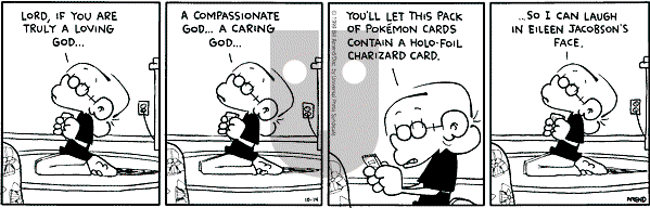 FoxTrot on Thursday October 14, 1999 Comic Strip