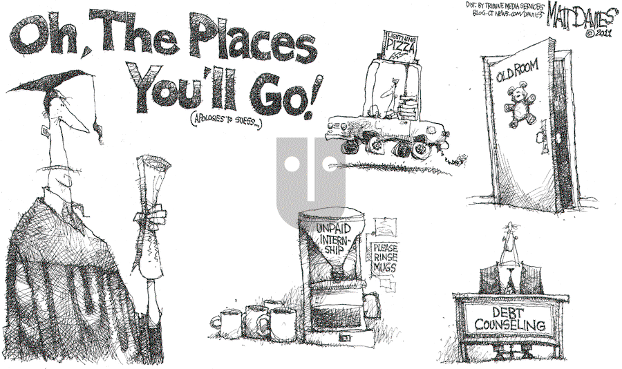Matt Davies - Tuesday June 14, 2011 Comic Strip