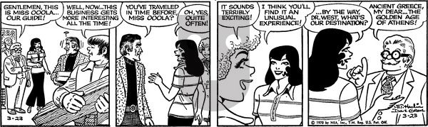 Alley Oop on Monday March 23, 1970 Comic Strip