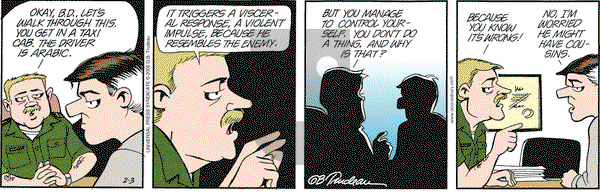 Doonesbury on Thursday February 3, 2005 Comic Strip