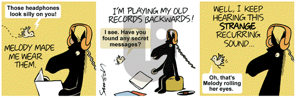 Dark Side of the Horse on Friday March 18, 2011 Comic Strip