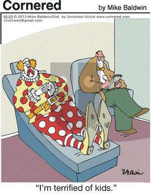 Cornered on Wednesday October 23, 2013 Comic Strip