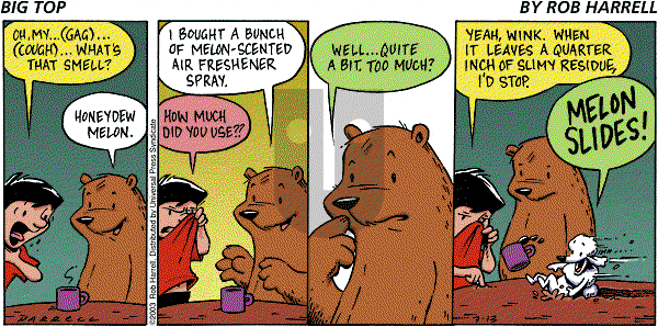 Big Top on Sunday July 13, 2003 Comic Strip