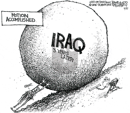 Matt Davies on Thursday June 15, 2006 Comic Strip