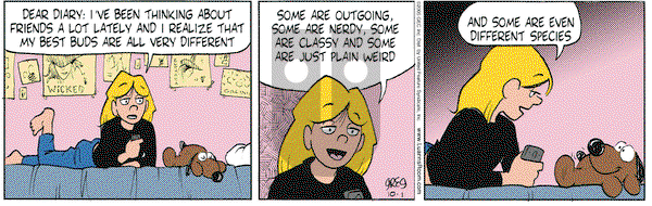 Luann on Saturday October 1, 2005 Comic Strip