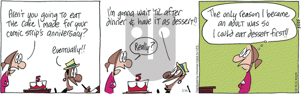 The Knight Life on Saturday February 16, 2013 Comic Strip