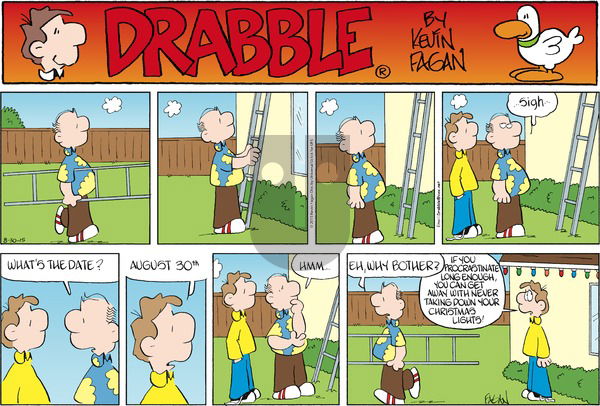 Drabble on Sunday August 30, 2015 Comic Strip