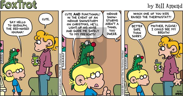 FoxTrot on Sunday December 20, 2020 Comic Strip