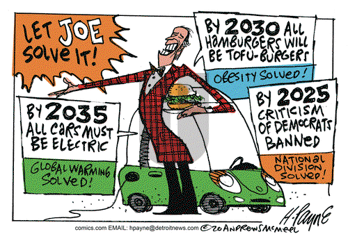 Henry Payne on Friday November 13, 2020 Comic Strip
