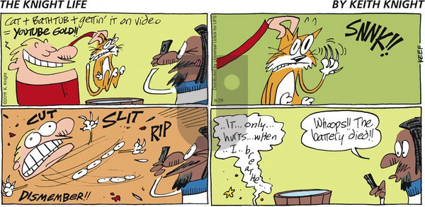 The Knight Life on Sunday June 29, 2014 Comic Strip
