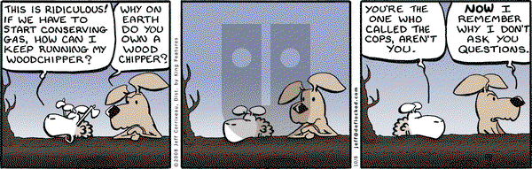 DeFlocked on Wednesday October 8, 2008 Comic Strip