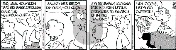 Drabble on Thursday May 8, 1997 Comic Strip