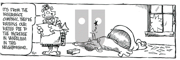 The Grizzwells on Wednesday April 27, 1994 Comic Strip