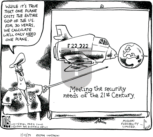 Tom Toles on Saturday July 24, 1999 Comic Strip