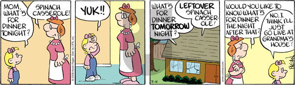Drabble on Saturday July 4, 2009 Comic Strip