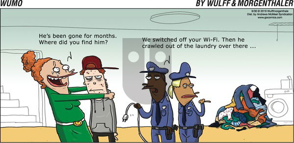 WuMo on Sunday June 30, 2019 Comic Strip