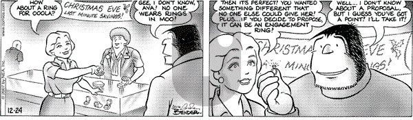 Alley Oop on Monday December 24, 2007 Comic Strip