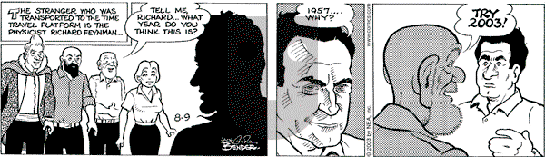 Alley Oop on Saturday August 9, 2003 Comic Strip