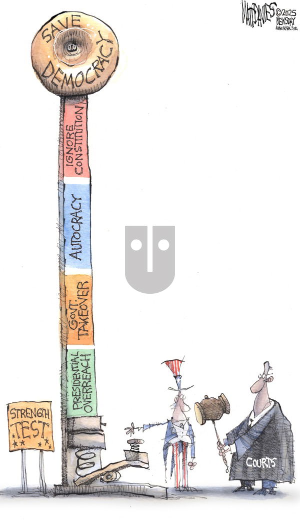 Matt Davies - Sunday February 9, 2025 Comic Strip