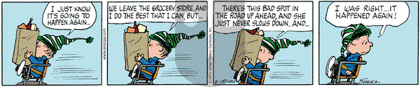 Peanuts - Tuesday February 15, 2000 Comic Strip