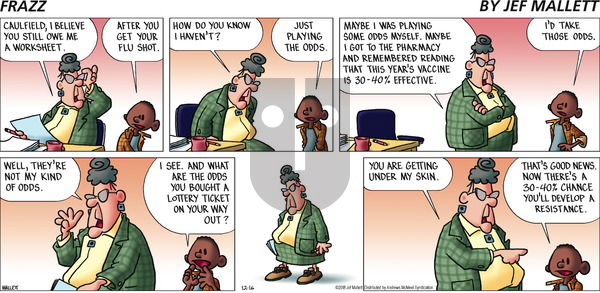 Frazz on Sunday December 16, 2018 Comic Strip