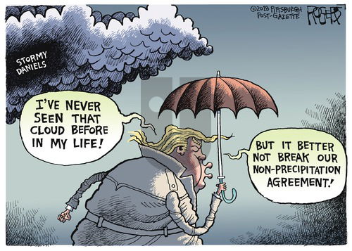 Rob Rogers on Sunday March 18, 2018 Comic Strip