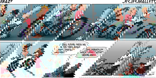 Frazz on Sunday July 15, 2001 Comic Strip