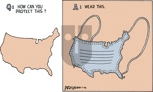 Robert Ariail on Friday July 24, 2020 Comic Strip