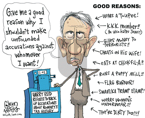 Glenn McCoy on Monday August 6, 2012 Comic Strip