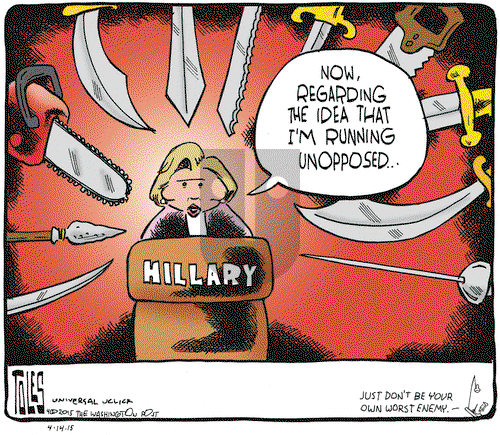 Tom Toles on Tuesday April 14, 2015 Comic Strip