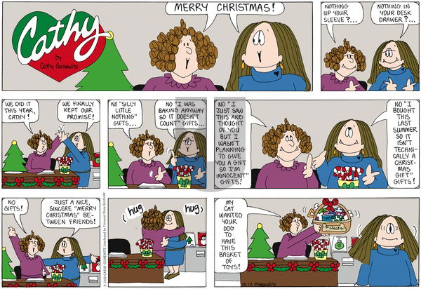 Cathy Classics on Sunday December 12, 2010 Comic Strip