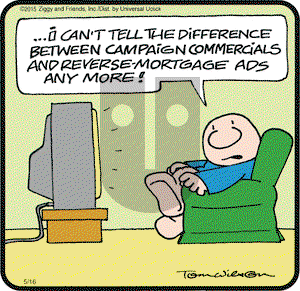 Ziggy on Saturday May 16, 2015 Comic Strip