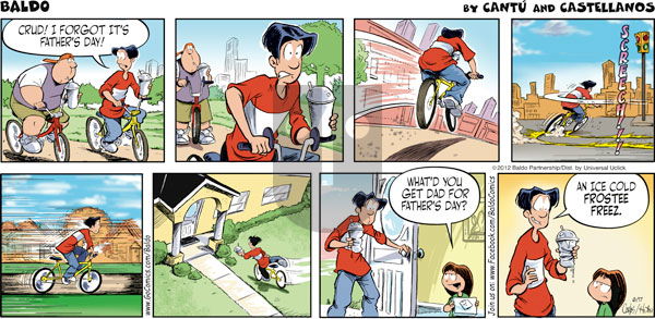 Baldo on Sunday June 17, 2012 Comic Strip