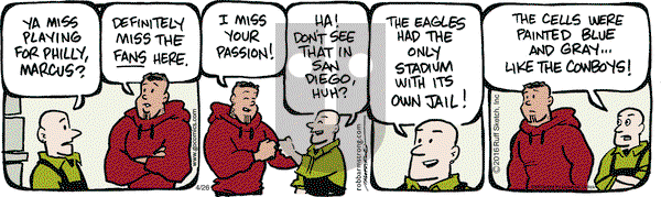 JumpStart on Tuesday April 26, 2016 Comic Strip